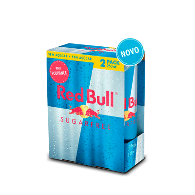 Bebida Energética Red Bull sem Açúcar Pack 2 X 0.25ml